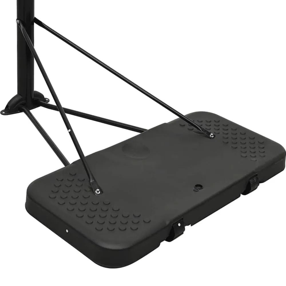 vidaXL Equipamiento Para Atletismo-Canasta de baloncesto polietileno 258-363 cm