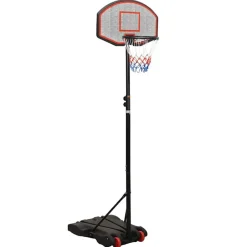 vidaXL Canasta de baloncesto polietileno 216-250 cm Negro Outlet