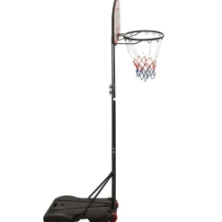 vidaXL Canasta de baloncesto polietileno 216-250 cm Negro Outlet