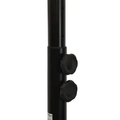 vidaXL Canasta de baloncesto polietileno 216-250 cm Negro Outlet