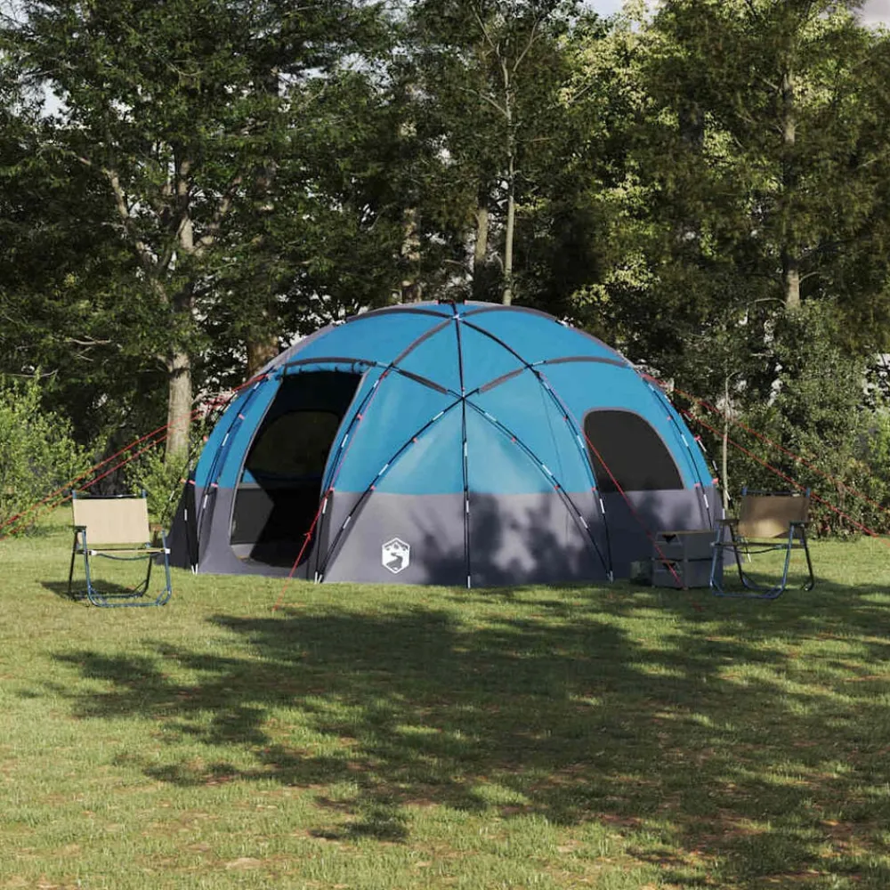 vidaXL Actividades Al Aire Libre-Carpa de cúpula con techo 475 x 475 x 235 cm tafetán