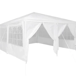 vidaXL Jardín-Carpa de Fiesta 400 x 400 x 266 cm Polietileno