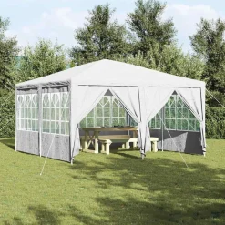 vidaXL Jardín-Carpa de Fiesta 400 x 400 x 266 cm Polietileno