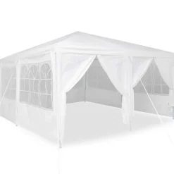 vidaXL Jardín-Carpa de Fiesta 400 x 400 x 266 cm Polietileno