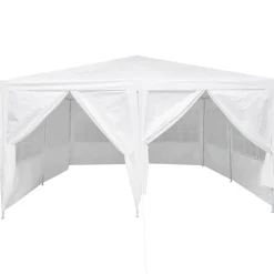 vidaXL Jardín-Carpa de Fiesta 400 x 400 x 266 cm Polietileno