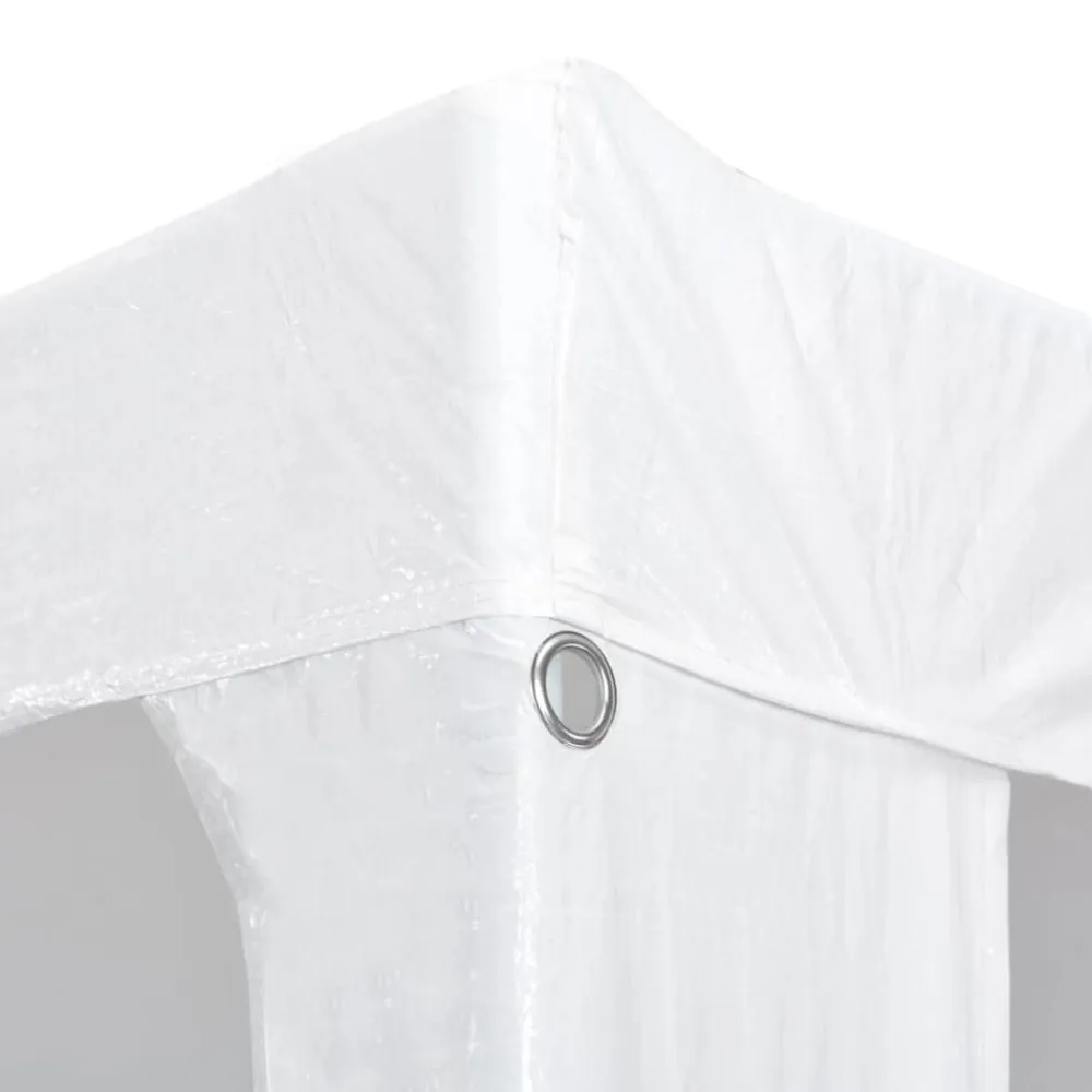 vidaXL Jardín-Carpa de fiesta blanca 3x4 m