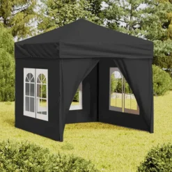 vidaXL Jardín-Carpa de fiesta plegable con paredes laterales 2x2 m