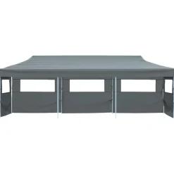 vidaXL Jardín-Carpa de fiestas pop-up plegable con 5 paredes 870x291x315 cm