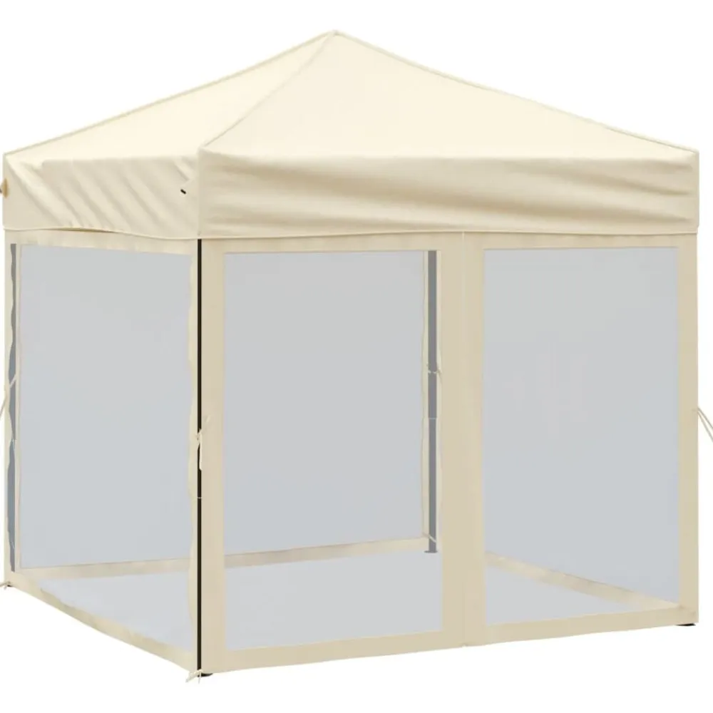 vidaXL Jardín-Carpa para fiestas plegable con paredes laterales 2x2 m