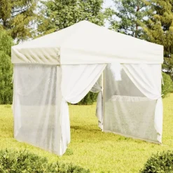 vidaXL Jardín-Carpa para fiestas plegable con paredes laterales 2x2 m