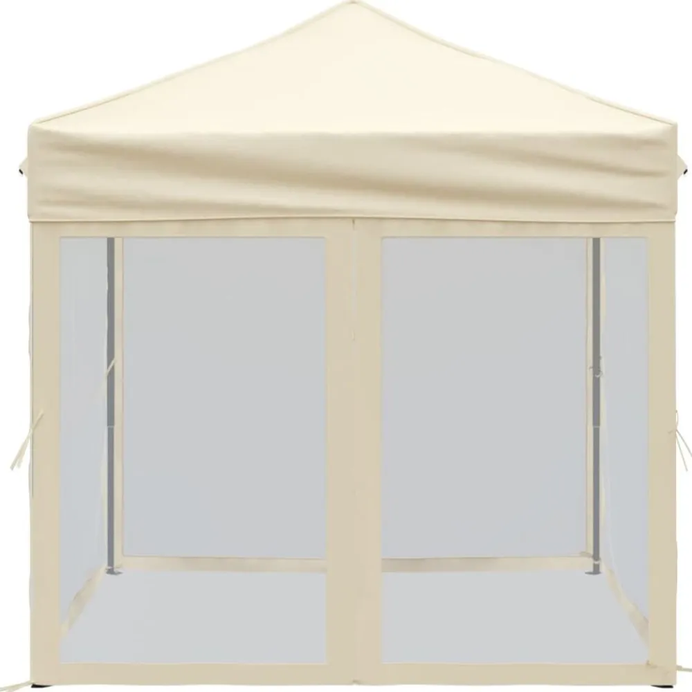 vidaXL Jardín-Carpa para fiestas plegable con paredes laterales 2x2 m