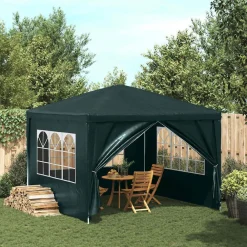 vidaXL Jardín-Carpa para fiestas 3x3 m