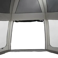 vidaXL Carpa para piscina con desmontables y paredes azul 510x510 cm Gris Best