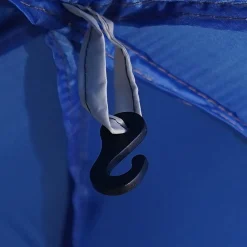 vidaXL Carpa para piscina con desmontables y paredes azul 510x510 cm Azul celeste Discount
