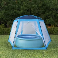 vidaXL Piscina Y Spa-Carpa para piscina de tela 500x433x250 cm