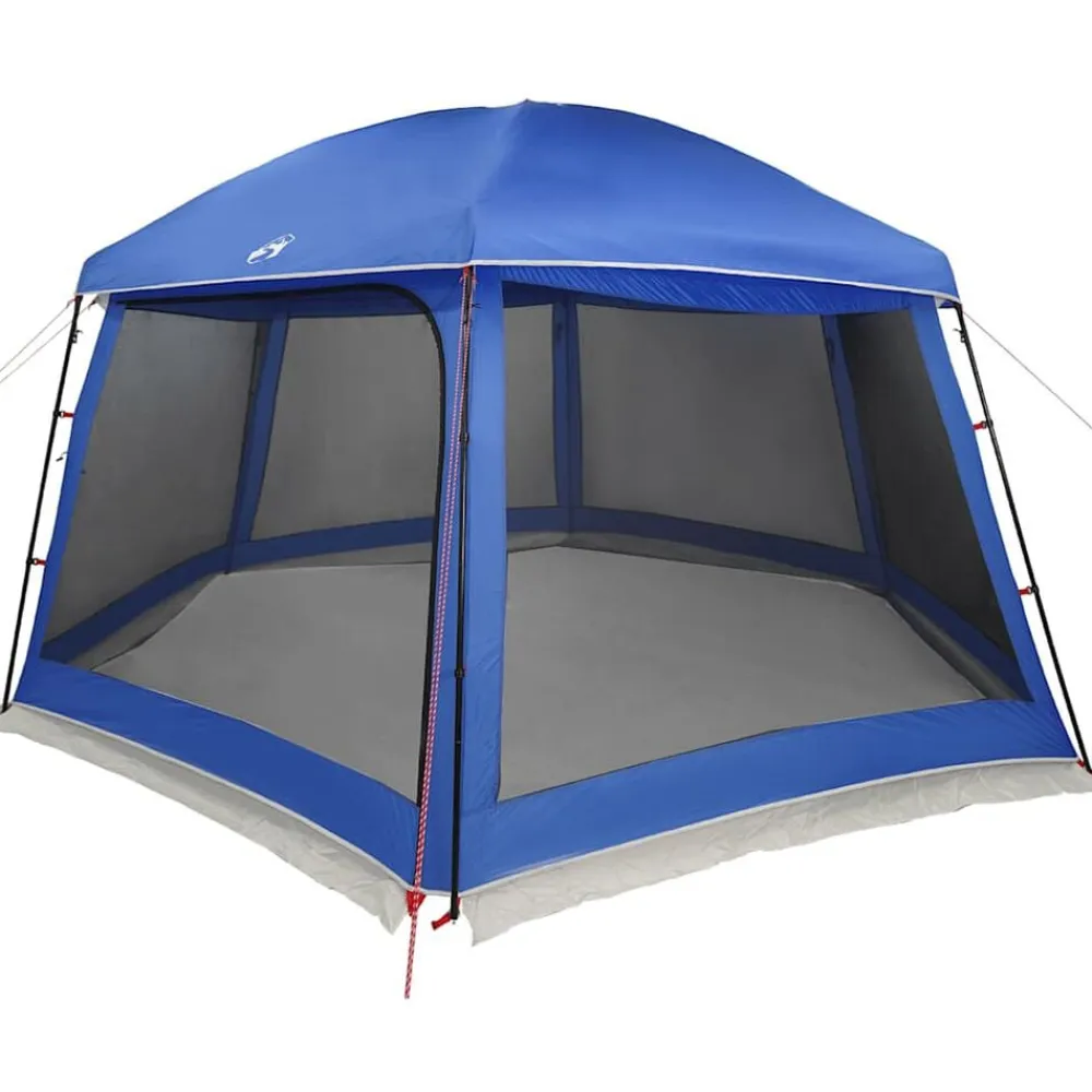 vidaXL Carpa para piscina con desmontables y paredes azul 512x458 cm Azul celeste Outlet