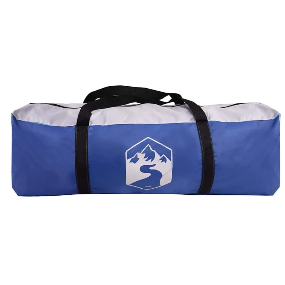 vidaXL Carpa para piscina con desmontables y paredes azul 512x458 cm Azul celeste Outlet