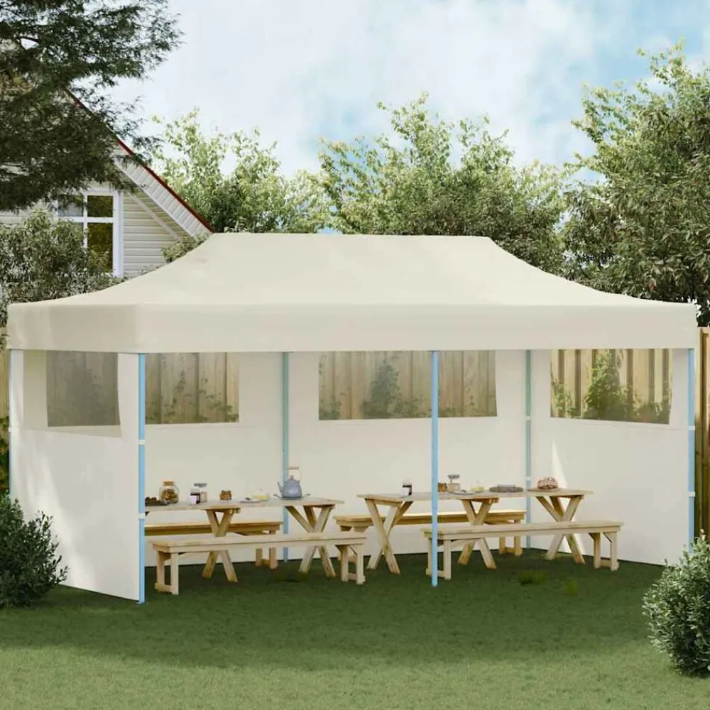 vidaXL Jardín-Carpa plegable Pop-up 3x6 m