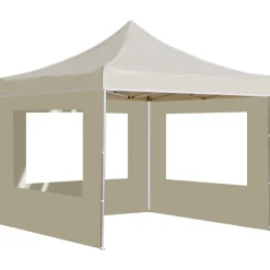 vidaXL Jardín-Carpa plegable profesional con paredes aluminio 3x3 m