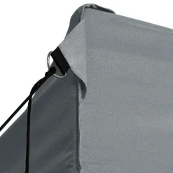 vidaXL Carpa plegable profesional 4 paredes acero gris 3x4 m Antracita Online