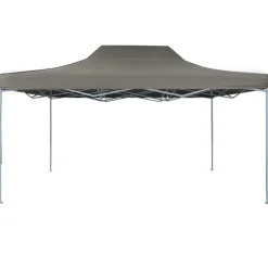 vidaXL Jardín-Carpa pleglable Pop-Up gris 3x4,5 m