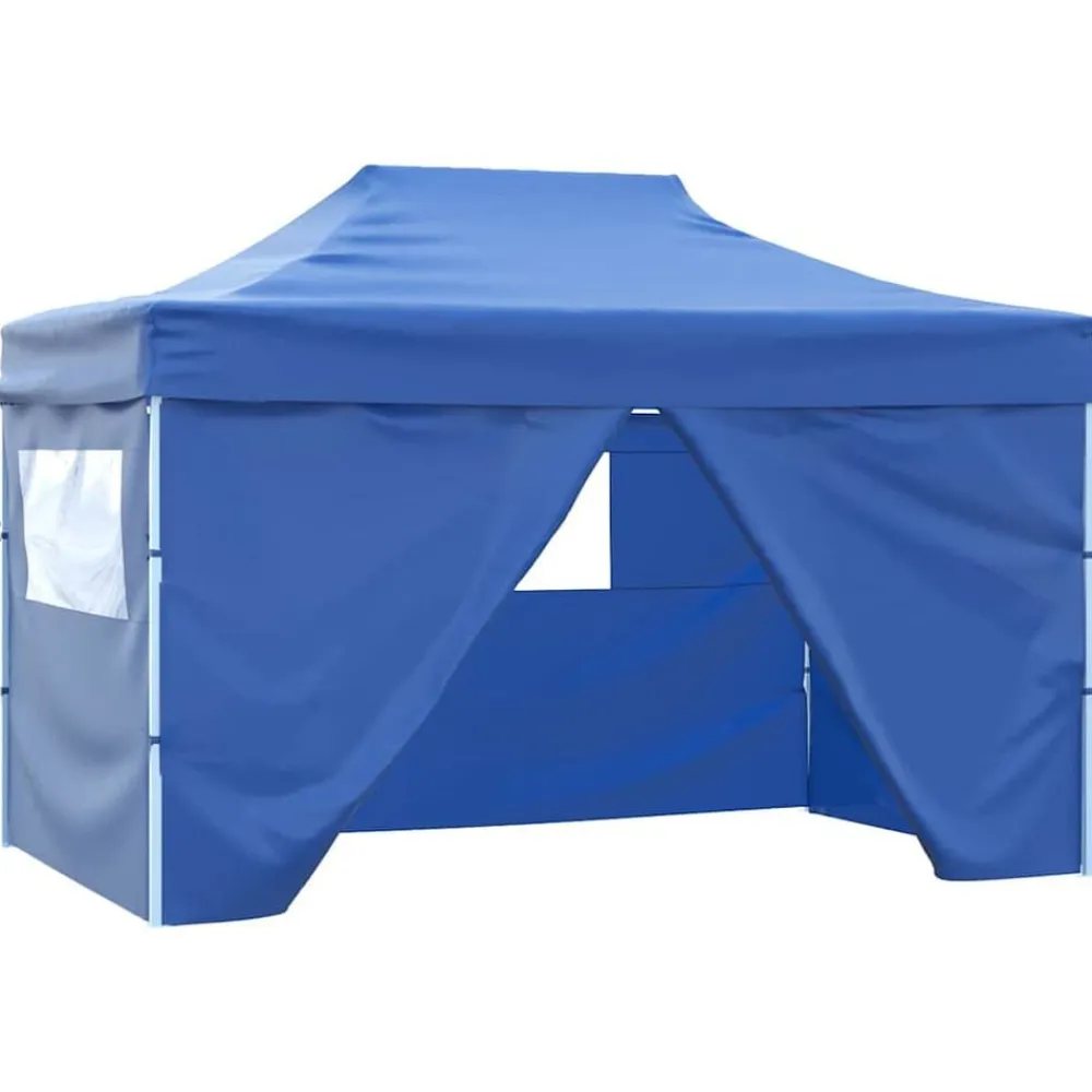 vidaXL Jardín-Carpa pleglable Pop-up con 4 paredes 3x4,5 m