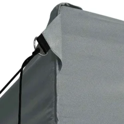 vidaXL Jardín-Carpa pleglable Pop-up con 4 paredes 3x4,5 m gris
