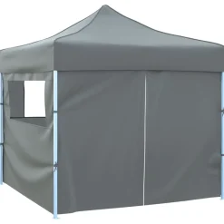 vidaXL Jardín-Carpa pleglable Pop-Up con 4 paredes 3x3 m