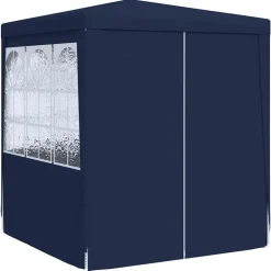 vidaXL Jardín-Carpa profesional para fiestas con paredes 90 g/m² 2x2 m