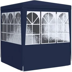 vidaXL Jardín-Carpa profesional para fiestas con paredes 90 g/m² 2x2 m