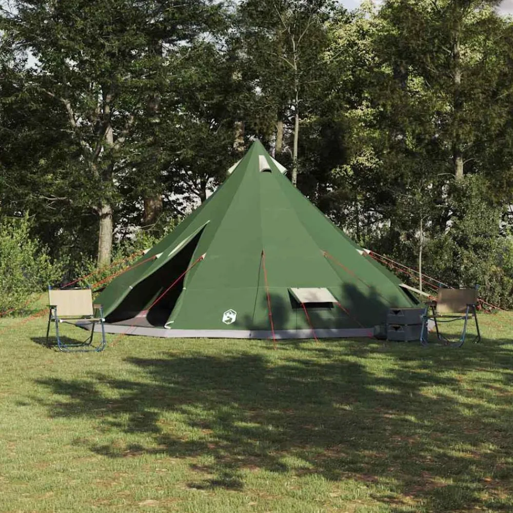vidaXL Actividades Al Aire Libre-Carpa Tipi con techo 560 x 560 x 300 cm tafetán