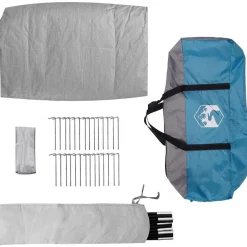 vidaXL Actividades Al Aire Libre-Carpa Tipi con techo 510 x 690 x 330 cm tafetán