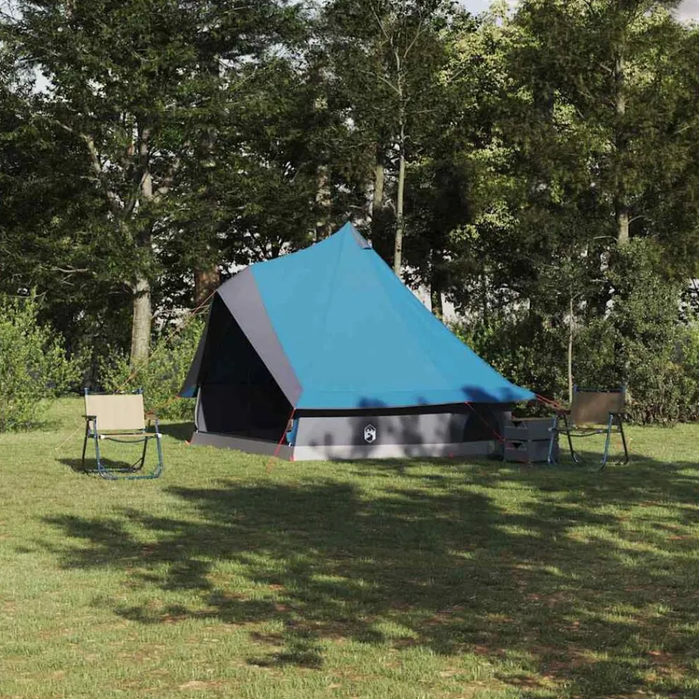 vidaXL Actividades Al Aire Libre-Carpa Tipi con techo 400 x 346 x 250 cm tafetán