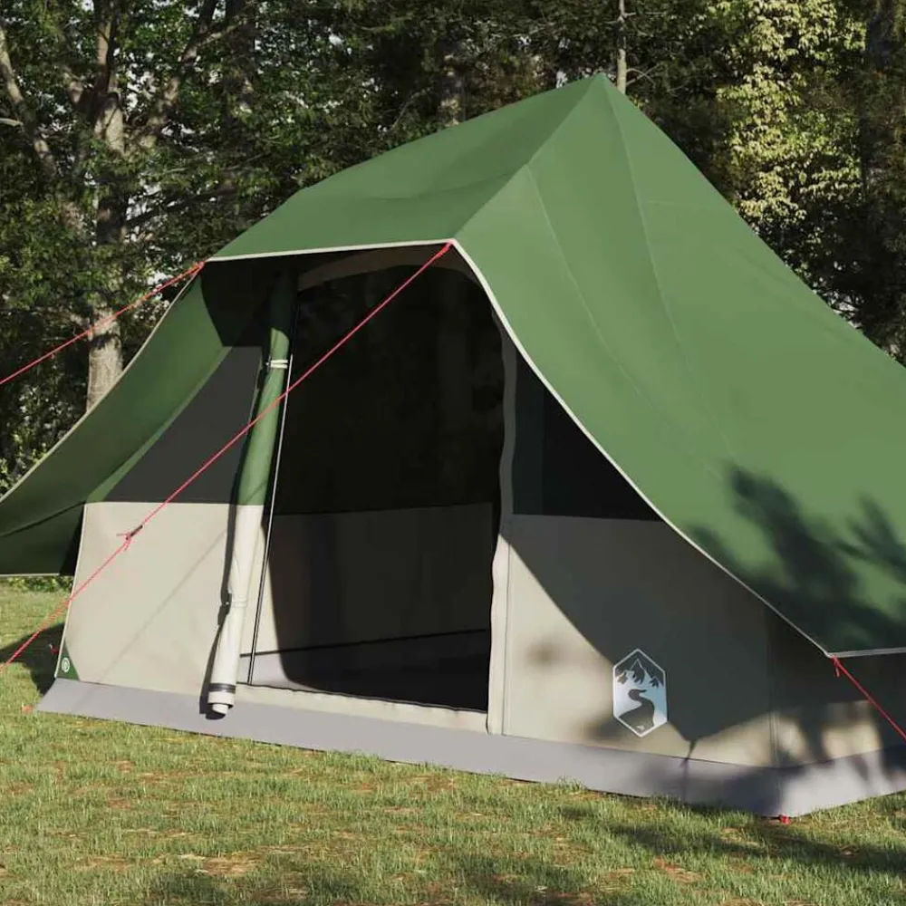 vidaXL Actividades Al Aire Libre-Carpa Tipi con techo 364 x 281 x 257 cm tafetán