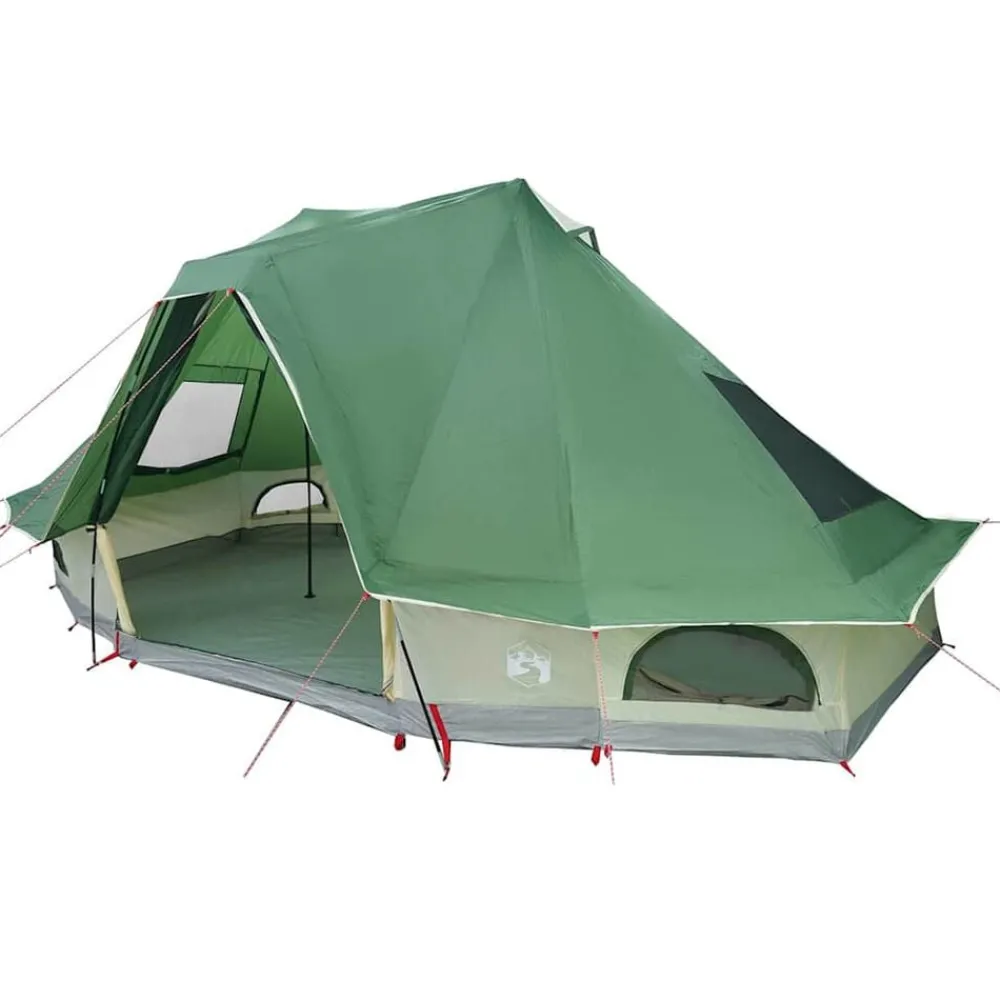 vidaXL Actividades Al Aire Libre-Carpa Tipi con techo 466 x 310 x 240 cm tafetán