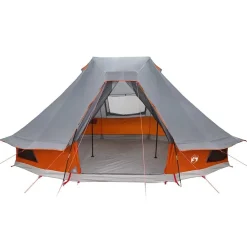 vidaXL Actividades Al Aire Libre-Carpa Tipi con techo 466 x 310 x 240 cm tafetán