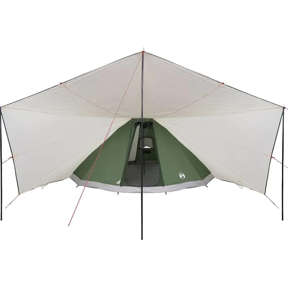 vidaXL Actividades Al Aire Libre-Carpa Tipi con techo 510 x 690 x 330 cm tafetán