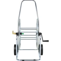 vidaXL Accesorios De Bricolaje-Carrito carrete para manguera de 80 m 3/4