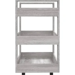 vidaXL Carros E Islas-Carrito de cocina madera contrachapada 60x45x80 cm