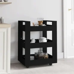 vidaXL Carros E Islas-Carrito de cocina madera contrachapada 60x45x80 cm