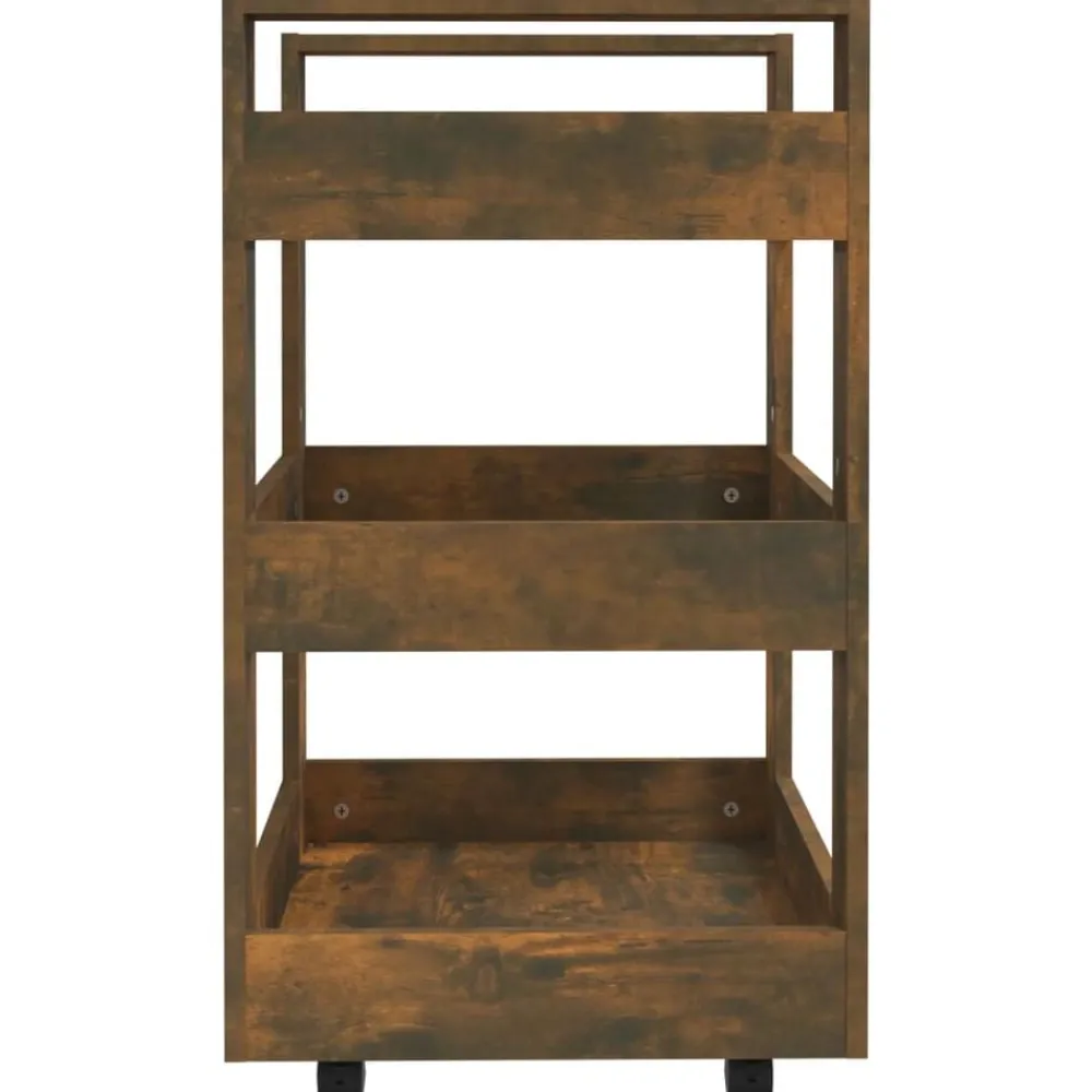 vidaXL Carros E Islas-Carrito de cocina madera contrachapada 60x45x80cm