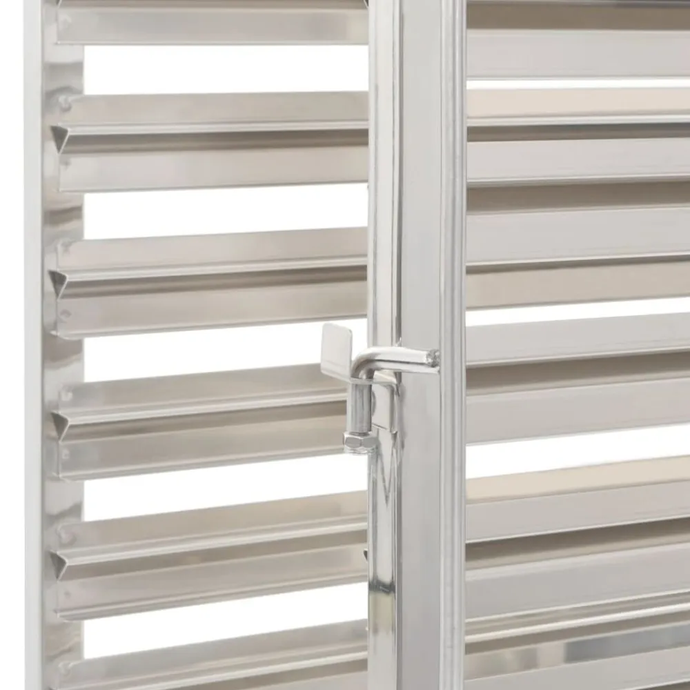 vidaXL Carrito de cocina 16 bandejas acero inoxidable 38x55x163 cm