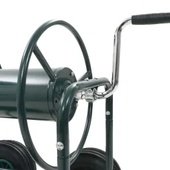 vidaXL Accesorios De Bricolaje-Carrito de manguera para jardín conector de 1/2