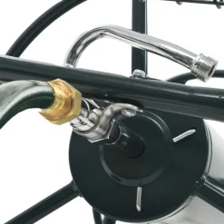 vidaXL Accesorios De Bricolaje-Carrito de manguera para jardín conector de 1/2