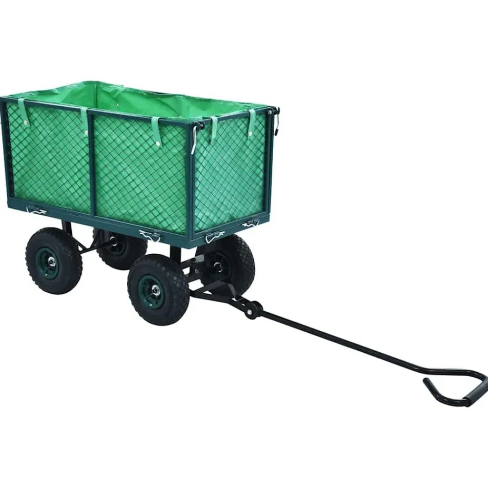 vidaXL Herramientas-Carrito de mano de jardín 350 kg