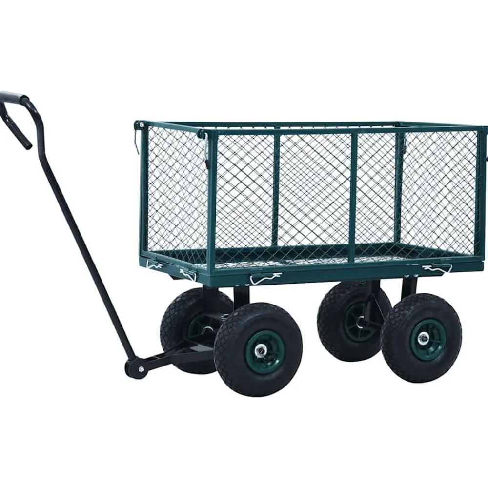 vidaXL Herramientas-Carrito de mano de jardín 350 kg