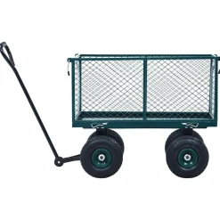 vidaXL Herramientas-Carrito de mano de jardín 350 kg