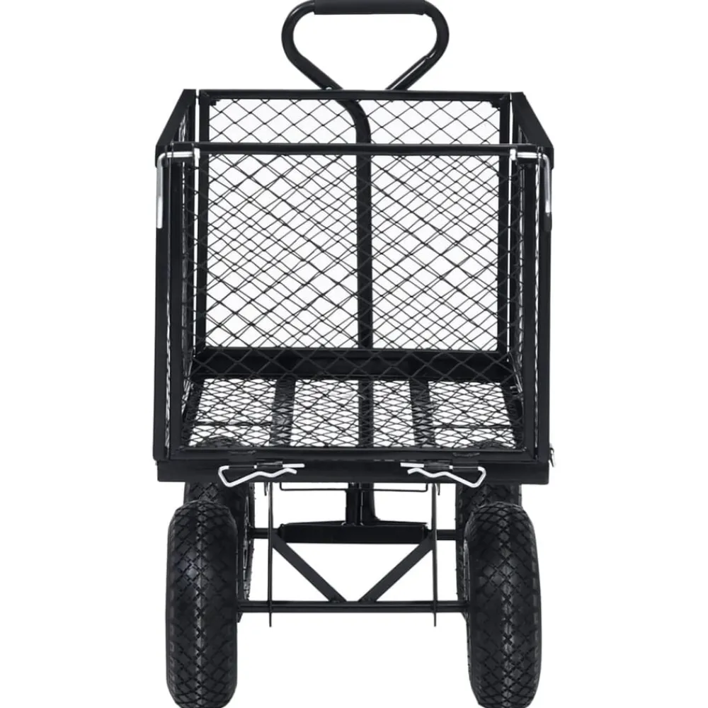 vidaXL Herramientas-Carrito de mano de jardín 350 kg