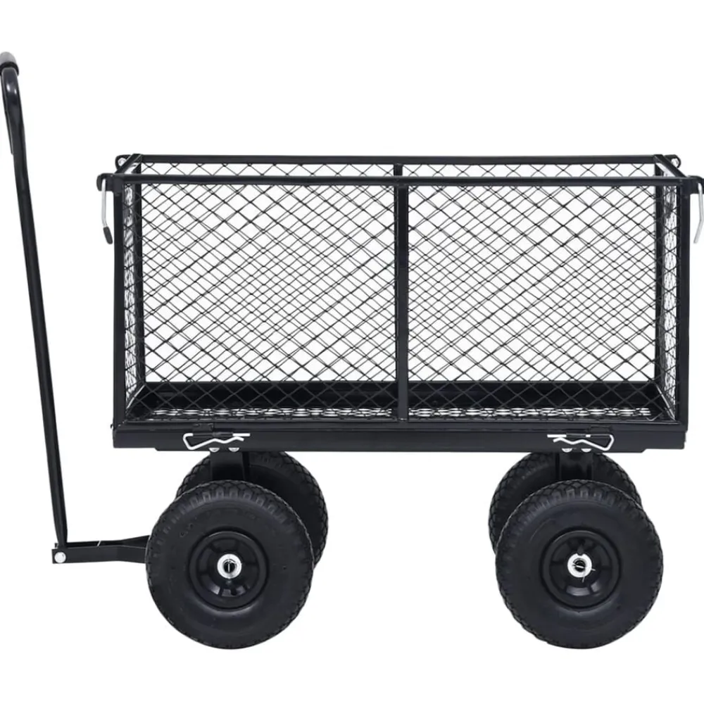vidaXL Herramientas-Carrito de mano de jardín 350 kg