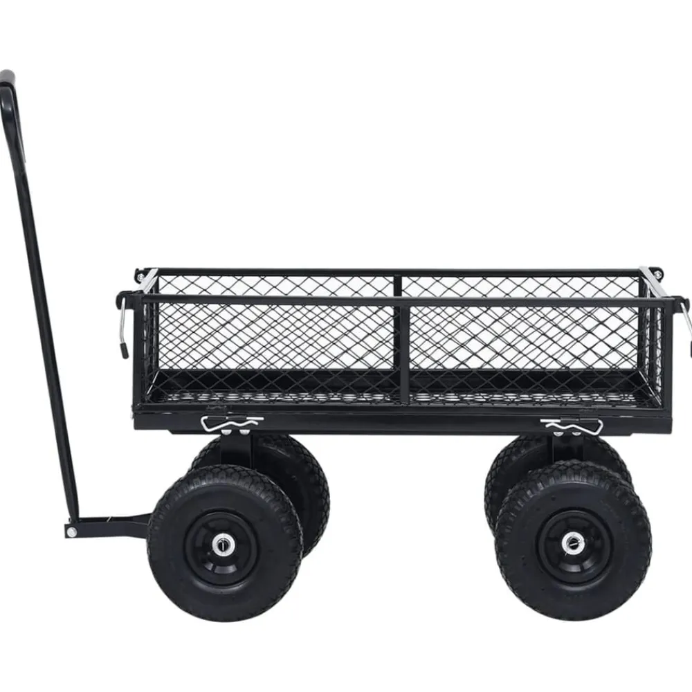 vidaXL Herramientas-Carrito de mano de jardín 250 kg